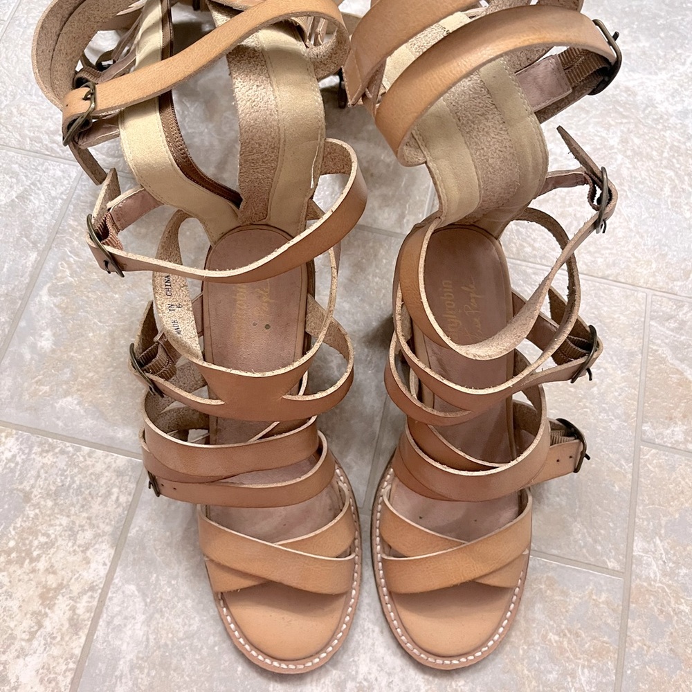 Free people gladiator sandals